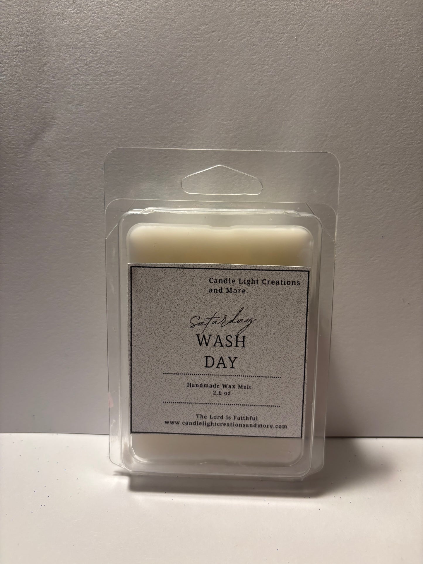 Wax Melt Wash Day